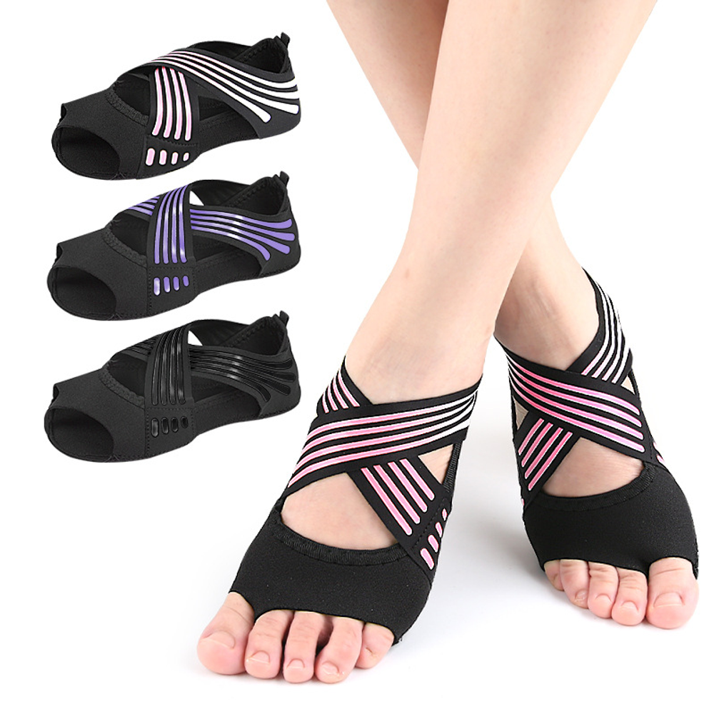 Pilates & Yoga Unleashed Studio - Lightweight, anti-slip soft-soled yoga shoes with