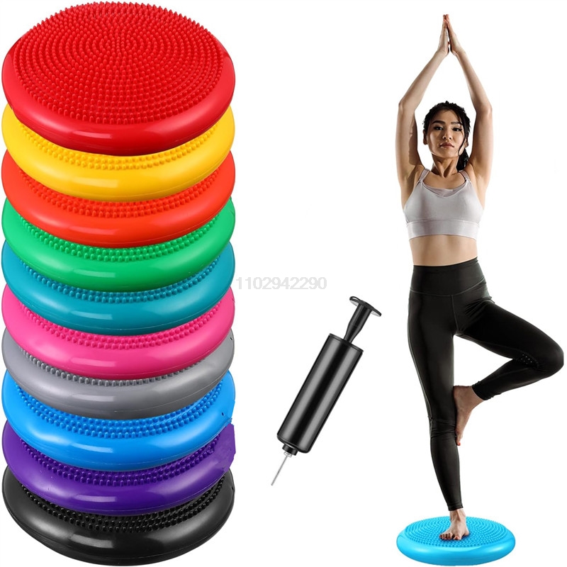 13.5in / 34cm Inflated Wobble  - Exercise Disc Inflatable review and price