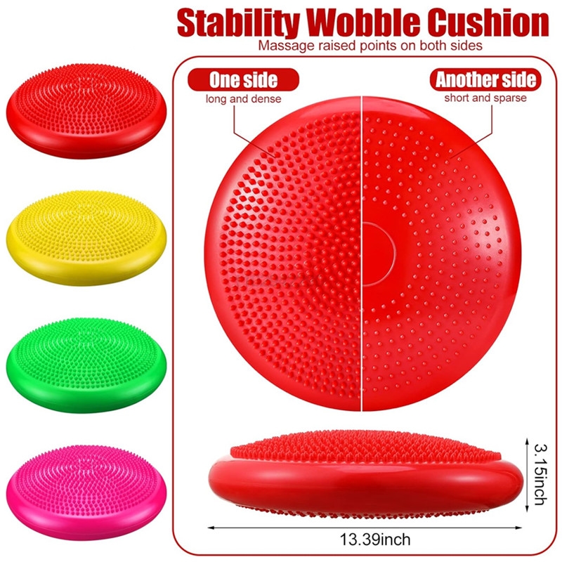 13.5in / 34cm Inflated Wobble  - Exercise Disc Inflatable review and price
