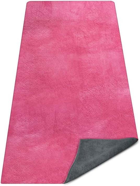Yoga Mat Towel, Extra Thick 60 - Fitness Yoga Pilates review and price