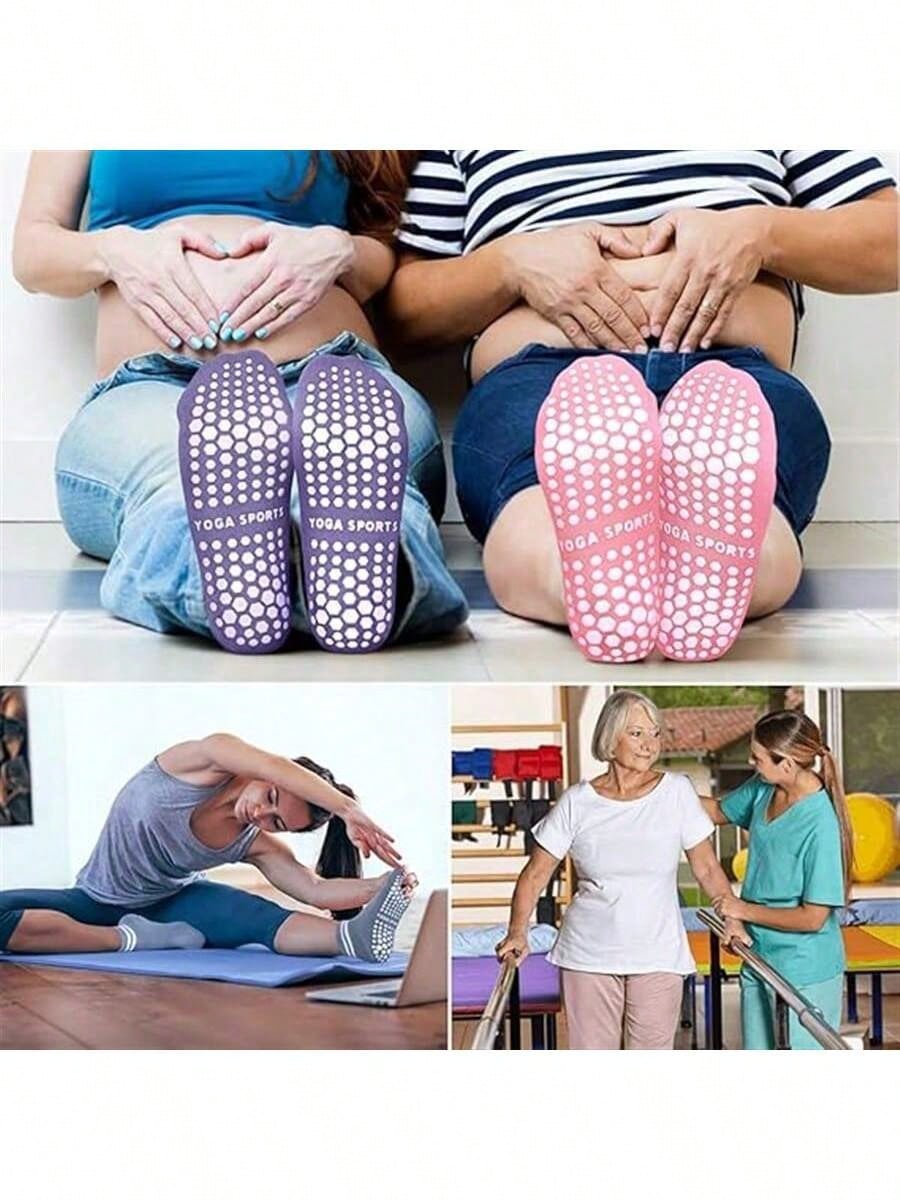 5 Pairs Women Double Stripe No - Fitness Yoga Pilates review and price