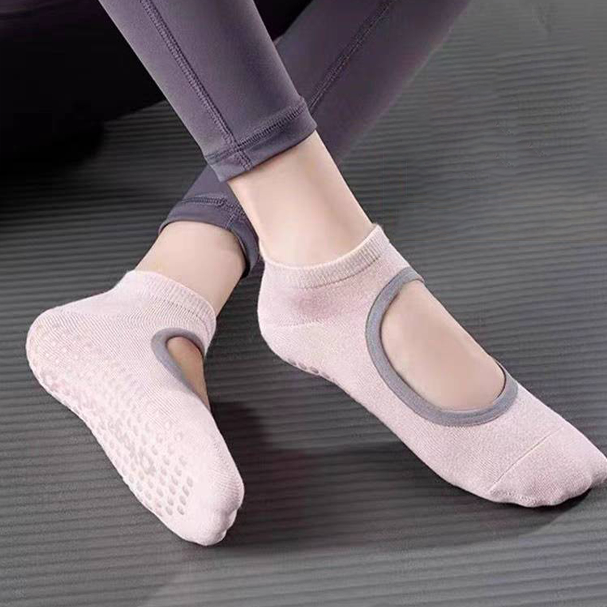 Non-Slip Yoga Socks for Women  - Pilates & Yoga Unleashed Studio review and price