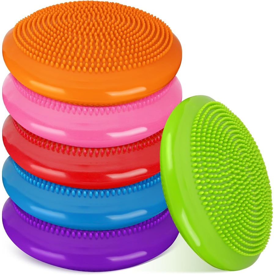 6 Pcs Wiggle Seat Inflated Wob - Exercise Disc Inflatable review and price