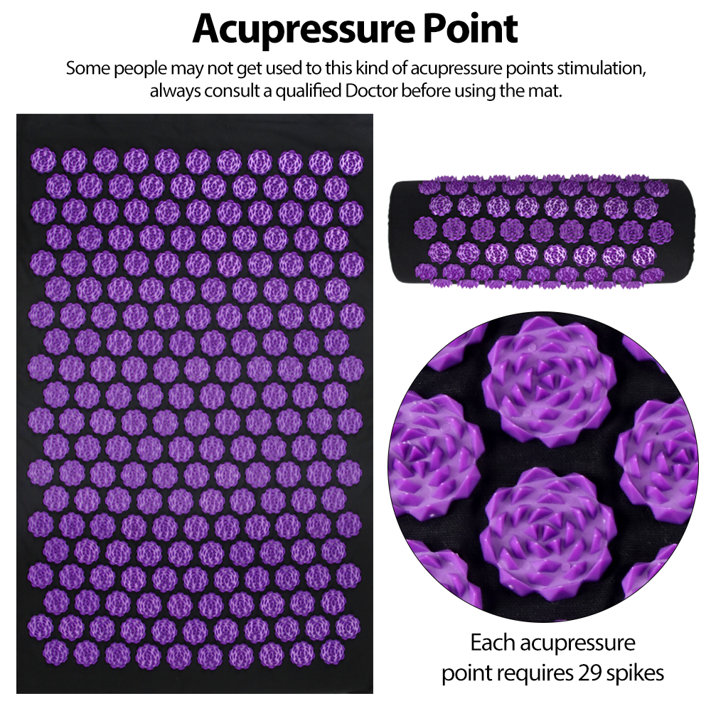 Acupressure Yoga Mat Kuznetsov - Pilates Yoga Shoes review and price