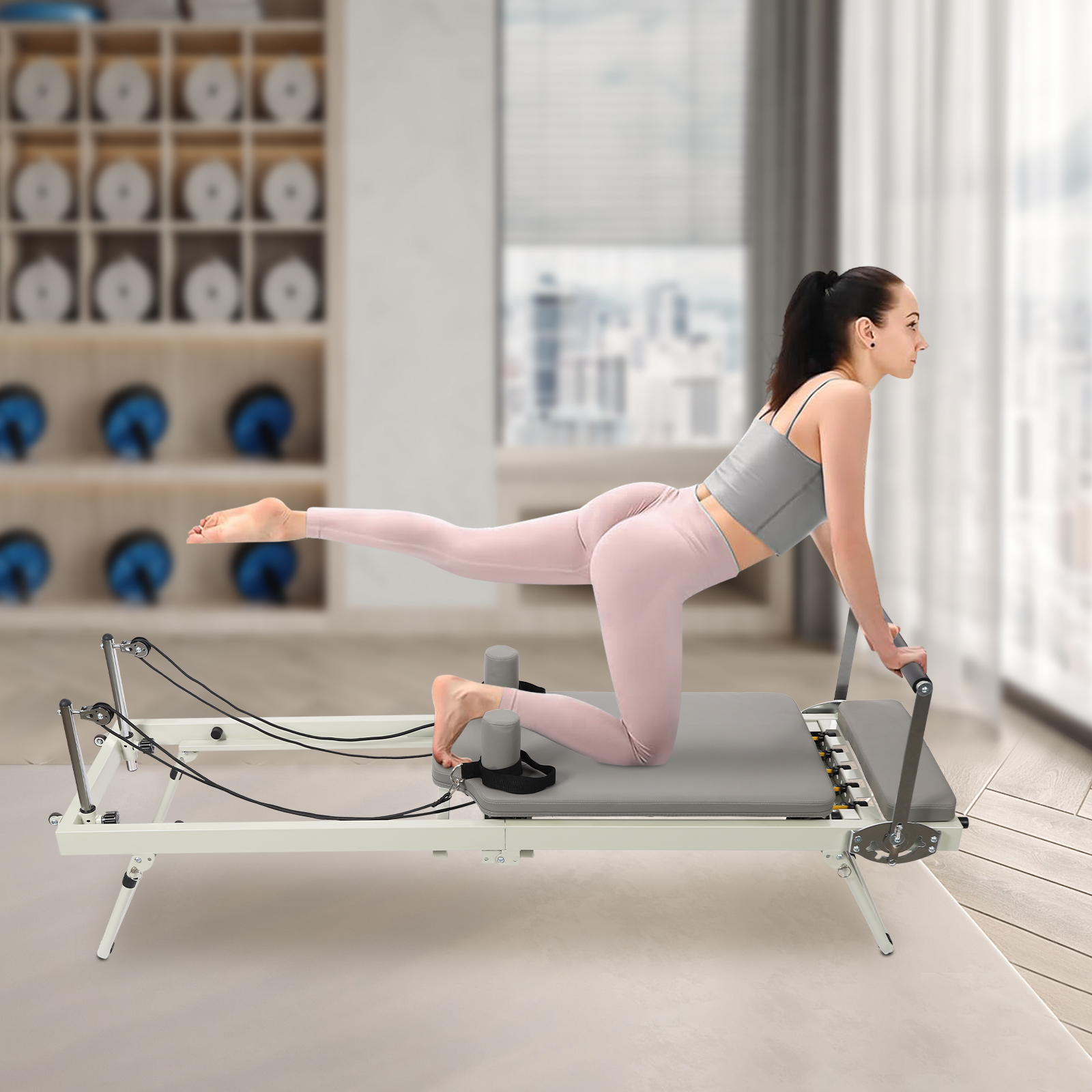 Pilates Reformer, Foldable Ref - Pilates Yoga Shoes review and price