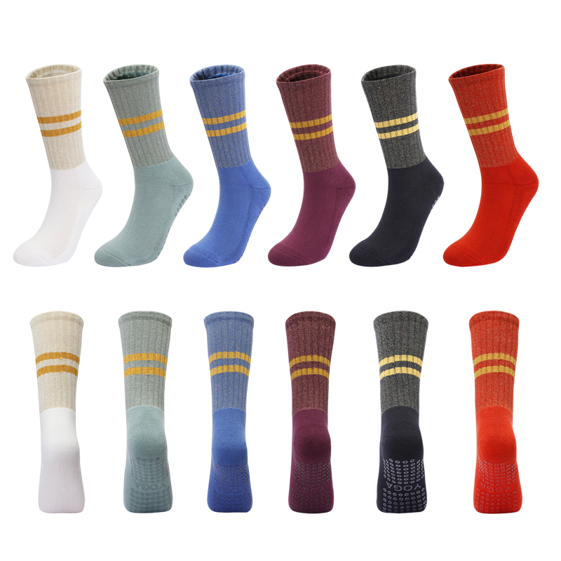 Yoga Socks with Grips Non Slip - Fitness Yoga Pilates review and price