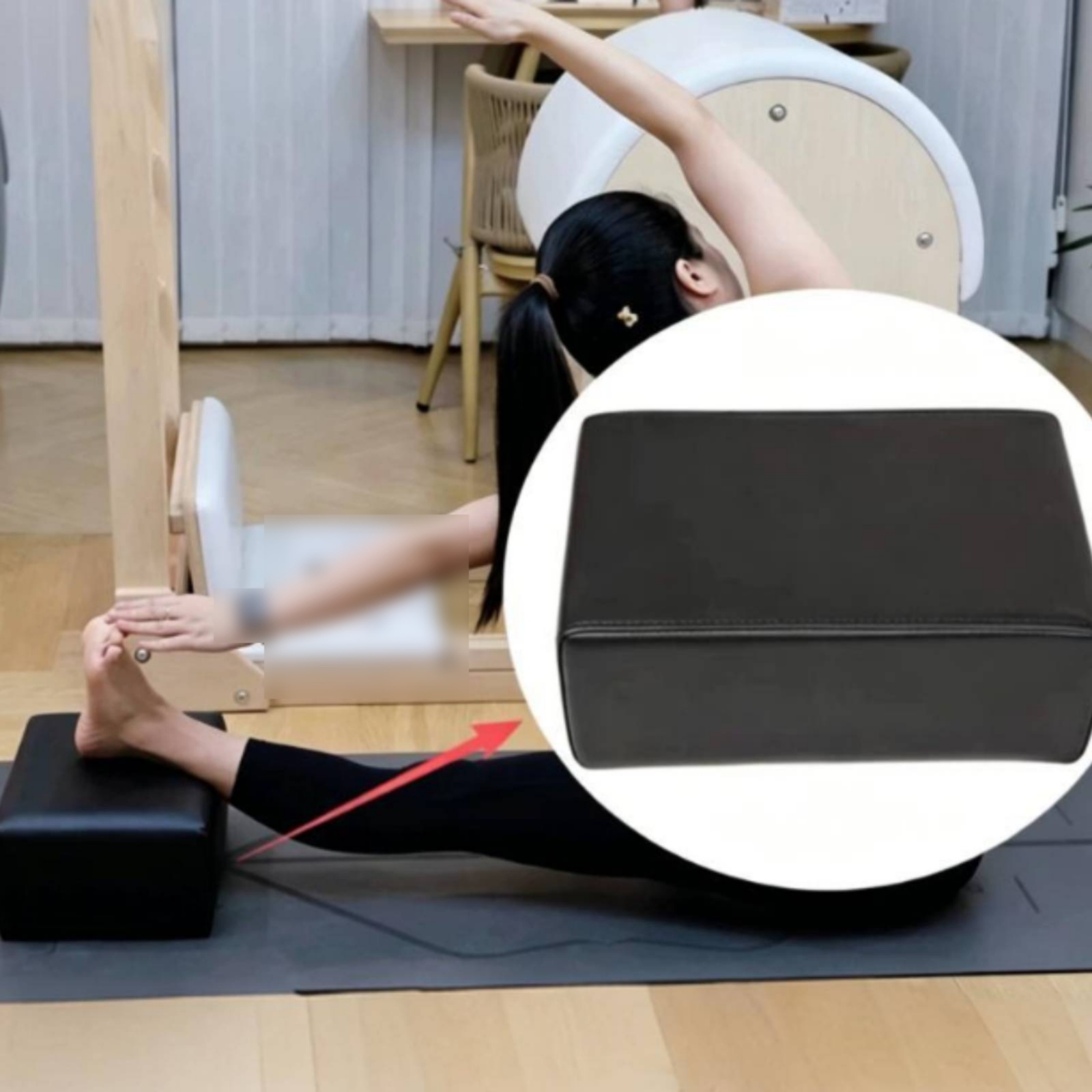 Pilates Auxiliary Box Stitched - Pilates & Yoga Unleashed Studio review and price
