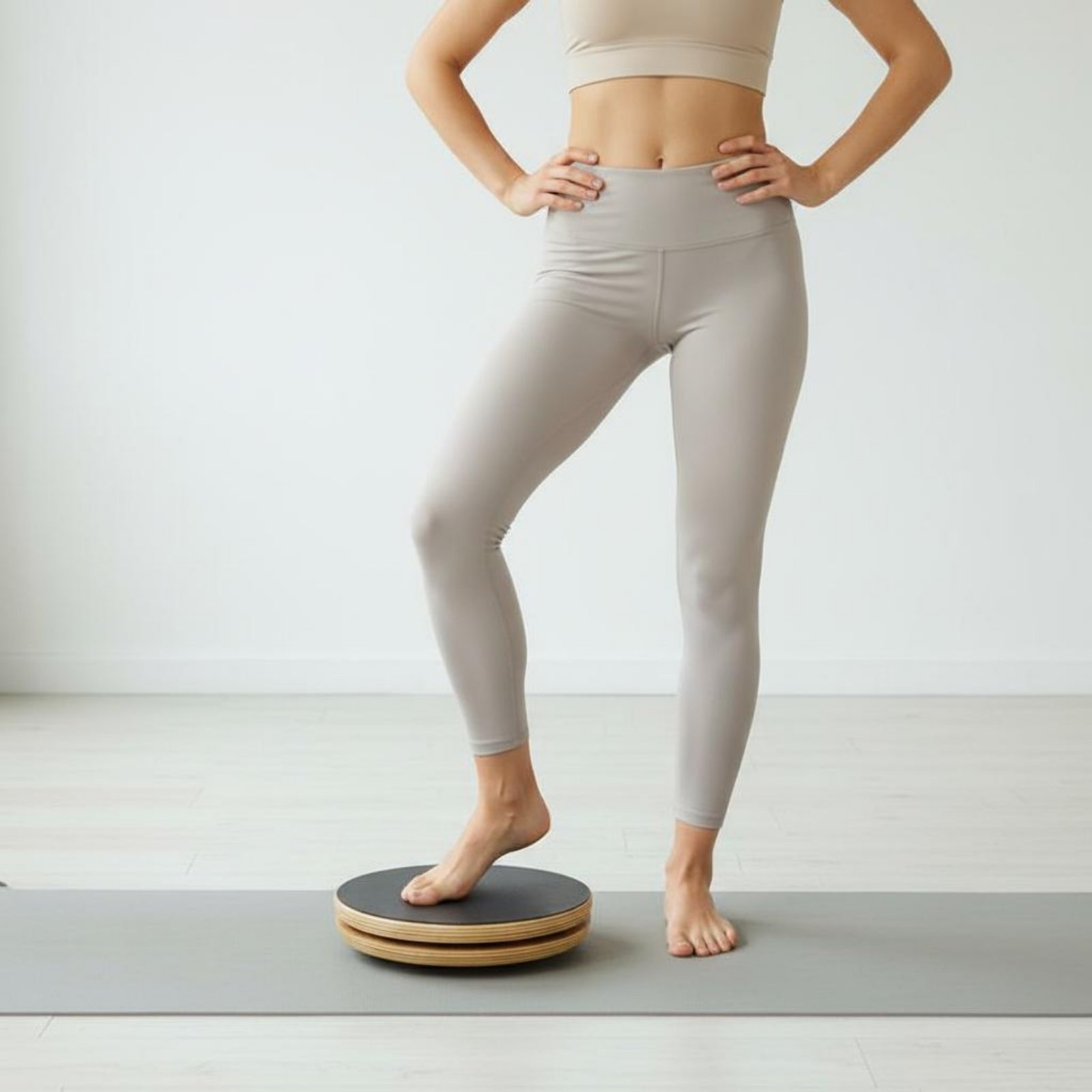 2 Pieces Wooden Pilates Disc S - Pilates & Yoga Unleashed Studio review and price