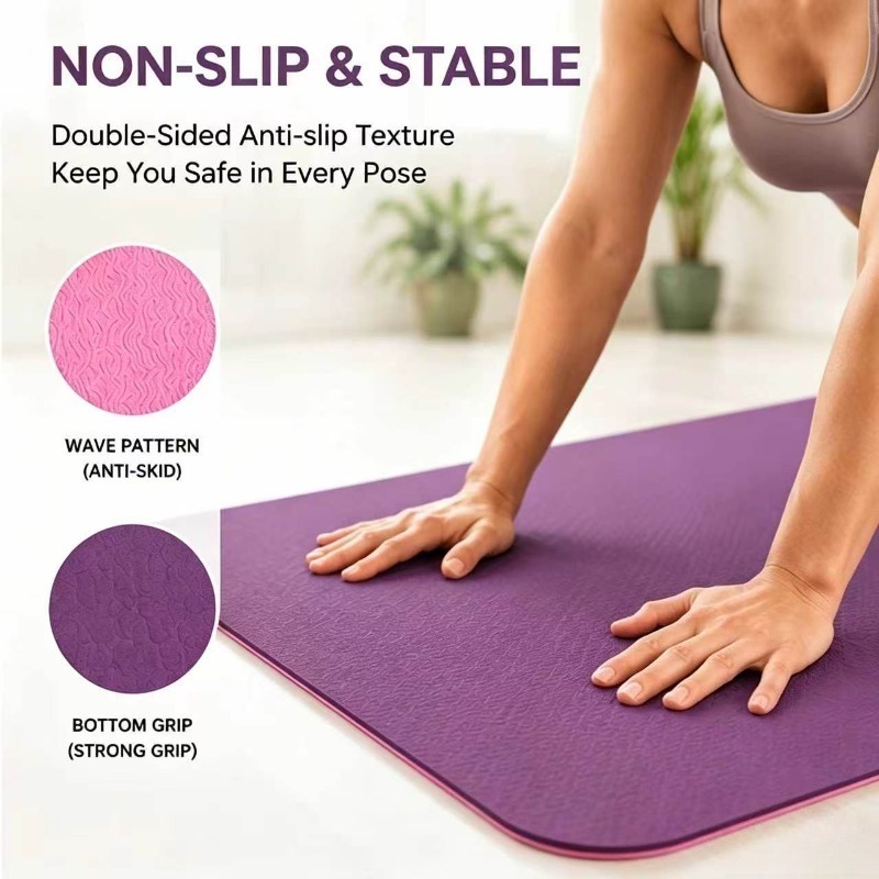 Yoga Mats Anti-slip Sport Fitn - Fitness Yoga Pilates review and price